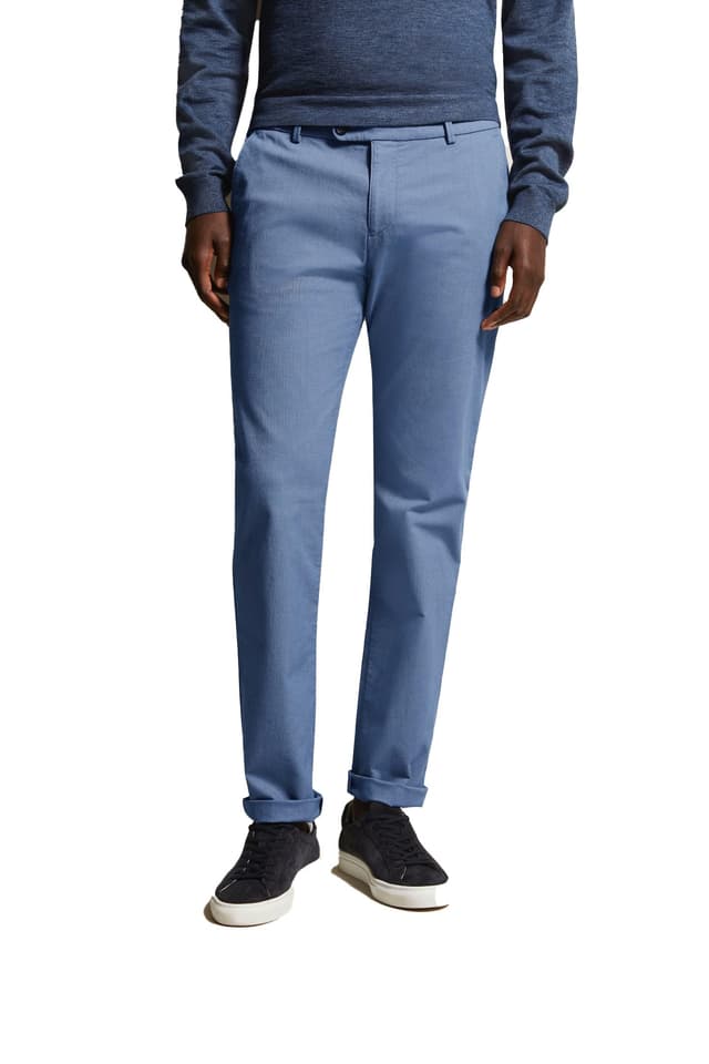 bugatti Herren Chino 4890-56321A 38W / 30L Blaugrau-340