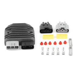 Motorrad Gleichrichter, Motorrad Gleichrichter Spannungsgleichrichter Spannungsregler Regler Spannungswandler Transformator Trafo Adapter Wandler Konverter Gleichrichter MOSFET mit Terminal Tool Kit Angebot bei HelloDeals