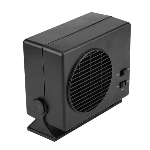 lyrlody Auto Heizlüfter Tragbar – 300W Tragbarer Entfroster mit Heizung & Kühlfunktion, Lüfter & Heizschalter für PKW Einsatz