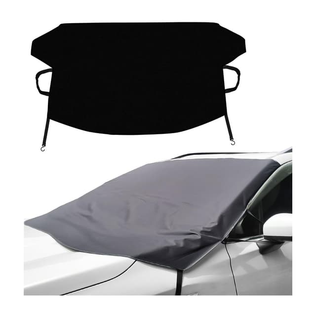 CGEAMDY Frontscheibenabdeckung, Magnetische Eisschutzfolien, Auto Sonnenschutz, Gegen Sonne, Schnee, Hohe Temperatur, EIS, Frost, Staub, Passend Für Die Meisten Auto