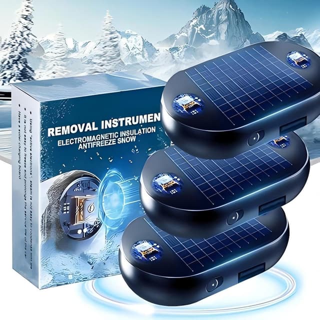 BesBet Auto Enteiser, 360°-Enteisungsmöglichkeiten Ultraschall Enteiser Auto Schnelle Und Einfache Installation Zu Verschiedenen Automodellen,3PCS