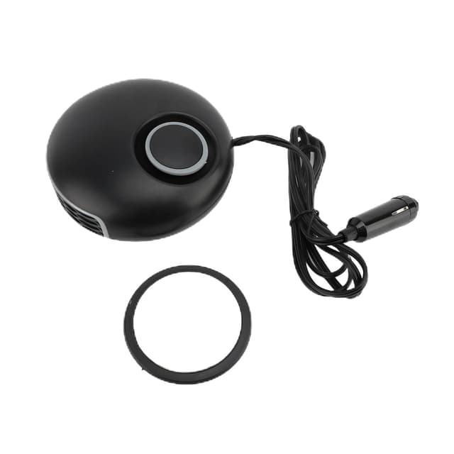 WODHMIEY 150W 360 Grad Drehung Einstellbarer Winkel Schnellheizung Auto Defroster mit Überhitzungsschutz, mit Doppelklebeband Basis,Effizientes Heizsystem, Ideal für Auto SUV LKW Schwarz