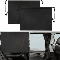 2 Stück Sonnenschutz Auto,Sonnenschutz Vorhang Auto,Sonnenschutz Seitenfenster Auto,Auto Seitenfenster Schatten,Auto Sonnenschutz für Kinder,Universal Sonnenblende Auto Kinder (C) Angebot bei HelloDeals