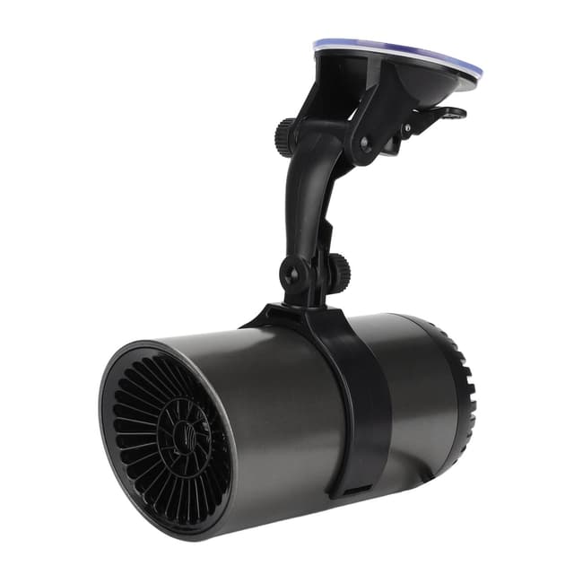 Autoheizung, 150 W Tragbare 180 ° Drehbare Autoheizung mit Halterung für Windschutzscheiben-Schnellheizung, Abtauung, Atomobile-Windschutzscheibenlüfter Im Zigarettenanzünder, Luftgebläse, Heißheizung