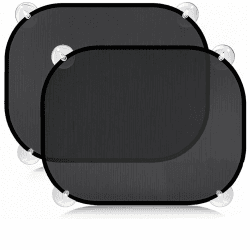 STFYUG Sonnenschutz Auto Baby, Autofenster Sonnenschutz Kinder, Sonnenblende Auto Kinder, Autoscheiben Sonnenblende Kinder, Autosonnenschutz Baby mit 8 Saugnapf, Uv-Schutz, Verdunklung Angebot bei HelloDeals