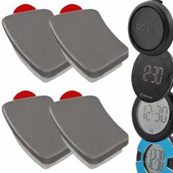 4 Ersatz Metallplättchen mit Klebepad für OOONO CO-Driver NO2, P-DISC NO1, NO2 und NO3 Auto elektronische Parkscheibe Blitzerwarner Halterung Ersatzteile Parkuhr Magnet selbstklebend neues Modell 4 Stück Angebot bei HelloDeals