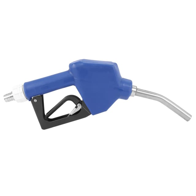 Happysnow 3/4 NPT Automatik DEF/AdBlue Düse Aus Edelstahl mit Schwenkbarer DEF Transfer Pumpe,Auto Treibstoff Pistole,Manueller/Automatischer Düse, Frostschutz Aufroller