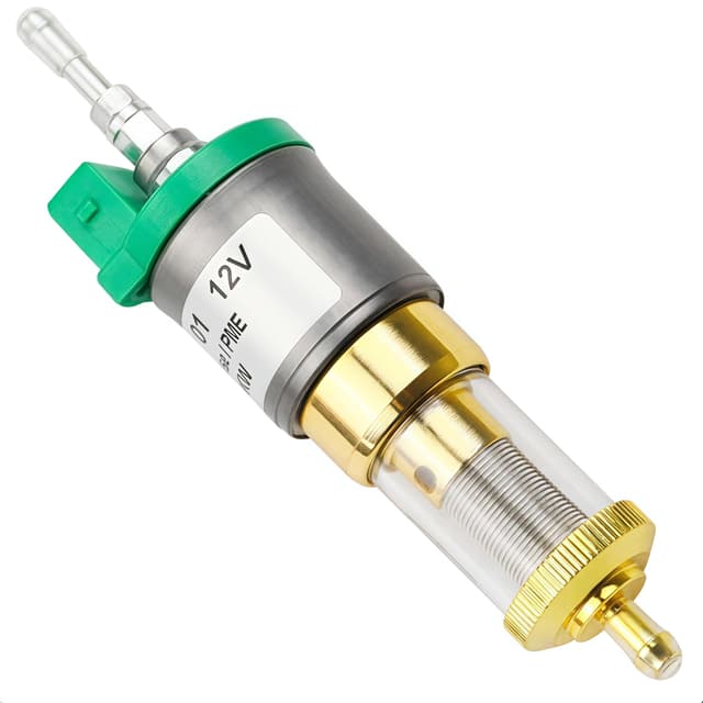 12V Standheizung Benzin Diesel Dosierpumpe, 12V-22ML 1kW-5 kW Dieselpumpe, Heizungspumpe, Doppelfilter - Effiziente Kraftstoffzufuhr für Ihre Standheizung