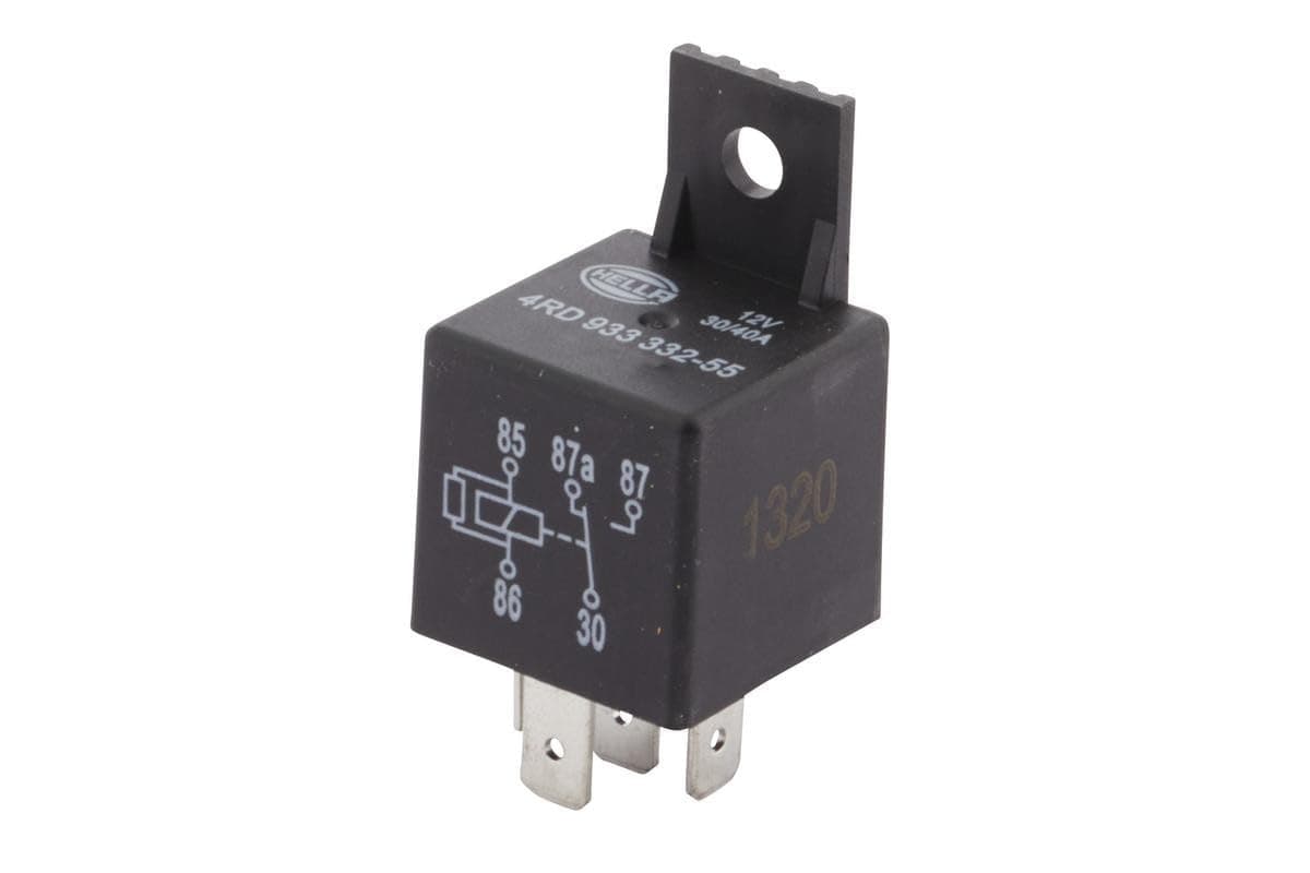 HELLA 4RD 933 332-551 Relais, Arbeitsstrom - 12V - 5-polig - Wechsler - Menge: 1