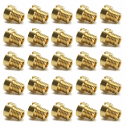 25 Stück Vergaser Düsen, Hauptdüsenset M5 Vergaserdüsen Vergaser Hauptdüsen Set Hauptdüsensatz Vergaserdüse Satz für Roller Motorrad Angebot bei HelloDeals