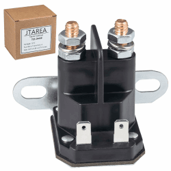 JTAREA 725-04439 Anlasserrelais Magnetschalter Starterrelais 12V Starter Solenoid Anlasser Relais Startermagnetrelais Ersatzteile für John Deere AM138068 Cub Cadet 725 04439 Aufsitzmäher Rasentraktor Angebot bei HelloDeals
