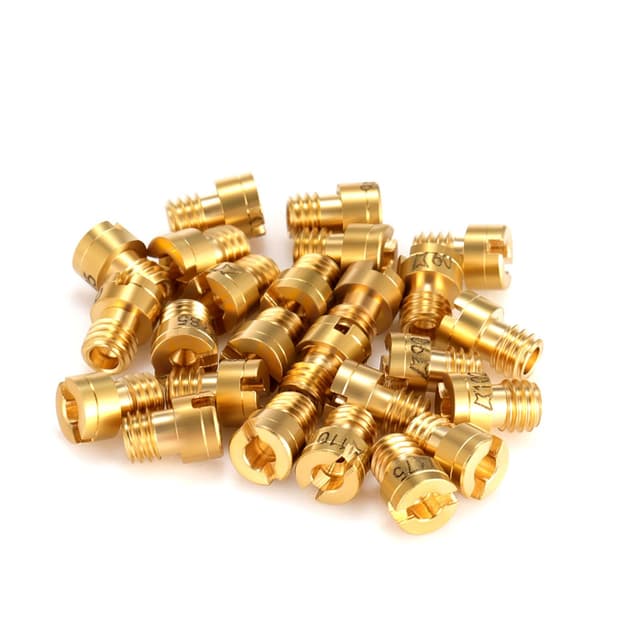 GEARMONSTER Vergaser Hauptdüsenset, 25 Stück Hauptdüsensatz, M4 55‑115 Vergaserdüsen Hauptdüsenset Vergaser Hauptdüsen Set für Roller Motorrad Schaltmoped M4 55-115