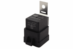 HELLA 4RD 933 332-031 Relais, Arbeitsstrom - 12V - 5-polig - mit Halter Angebot bei HelloDeals