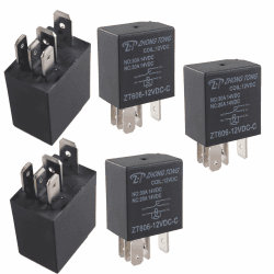 Mintice 5 X 12V 30A 5-Polig SPDT KFZ Relais Schließer Wechselrelais Leistungsrelais Motorrad Boot 30A 5Pin SPDT Angebot bei HelloDeals