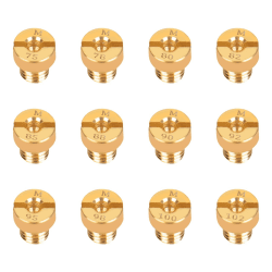 12 Stück Vergaser Düsen Set 5mm Hauptdüsen Set Hauptdüse Vergaser Motorrad-hauptdüse 75/78/ 80/82/85/88/90/92 /95/98 /100/102 Für Dellorto Vergaser Zubehör Phbg Ad/Ds Rennvergaser Hauptdüse Düsenset Angebot bei HelloDeals