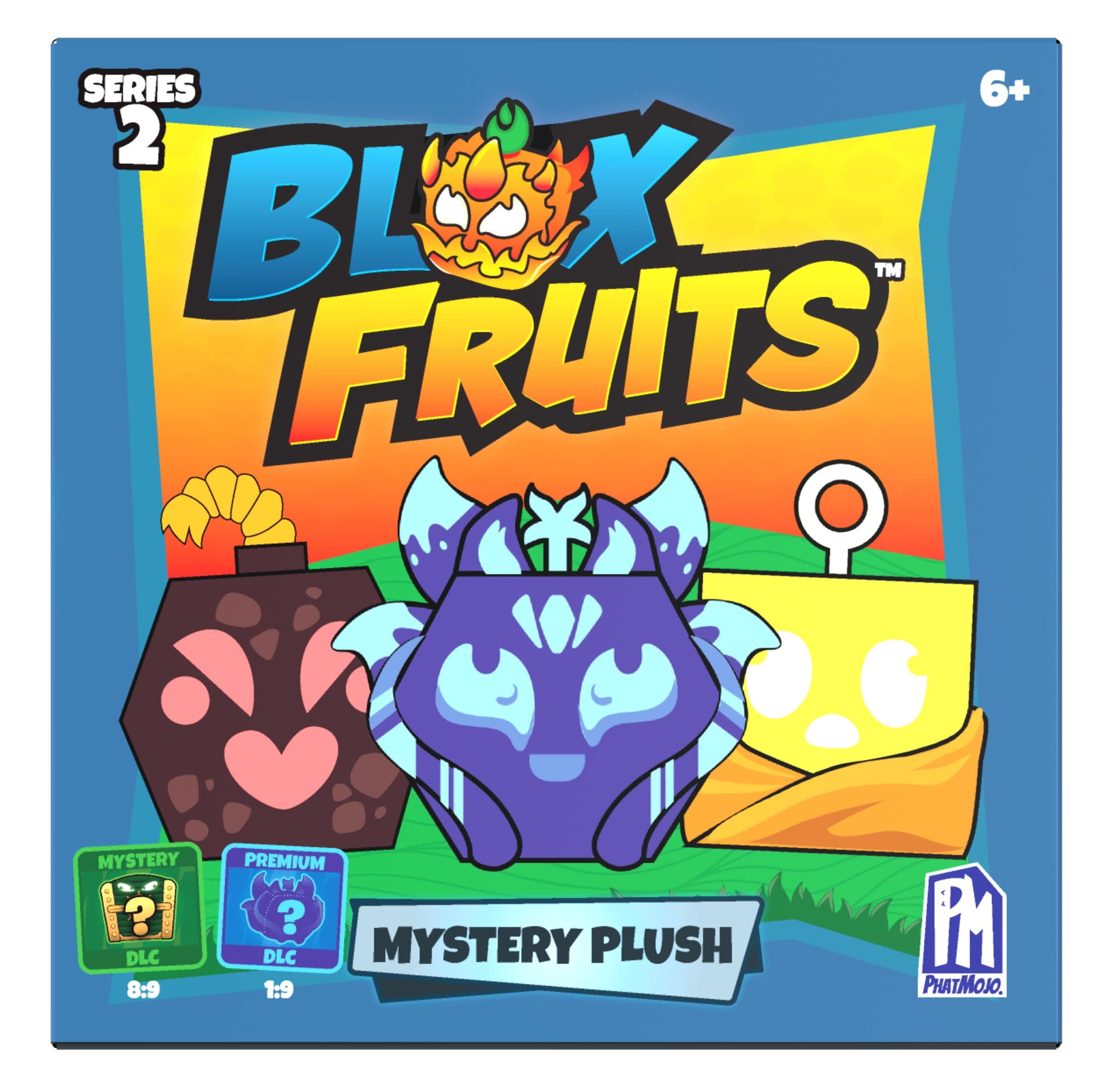 Blox Fruits - 4" Colletible Plush - Blind Blox Assortment - S2