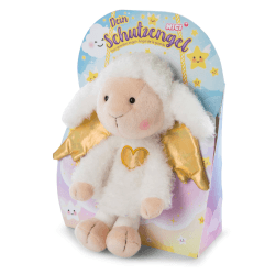 Kuscheltier Schutzengel La La Lammie 30cm mit goldenem Herz & Flügeln in Geschenkbox – Schaf-Engel Plüschtier für Mädchen, Jungen & Babys – Stofftier zum Kuscheln, Spielen & Schenken Angebot bei HelloDeals