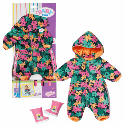 BABY born Little Outdoor Anzug für 36 cm Puppen, 836323 Zapf Creation, grün Angebot bei HelloDeals