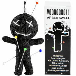 Schöne Güter Voodoo Puppe Arbeitswelt Voodoo Doll to go Voodoo-Doll imaginäre Strafen für Nette Chefs, „geliebte“ Kollegen, andere Lieblingsmenschen Geschenk Kollegen im Karton 5 x PRYM Stecknadel Angebot bei HelloDeals