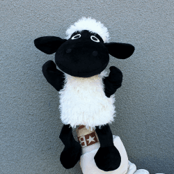 LOMTRATS Tier-Handpuppen für Kinder, Kleinkind, inklusive Wolf, Tiger, Löwe, Affe mit Beinen, perfekt für Geschichtenerzählen, Unterricht, Vorschule, Geburtstagsgeschenke, B-schafe Handpuppe Schaf Angebot bei HelloDeals