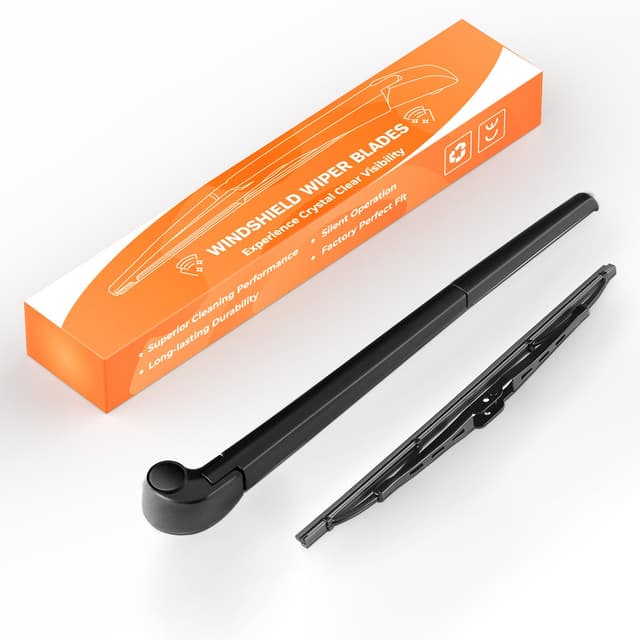 GEARMONSTER Heckwischerarm Scheibenwischer Wischblattsatz, Wischerarm Hinten Scheibenwischer Wischer Set für A3 8P A4 AVANT B6 B7 2003-2012 Ersatz Heckwischerarm Für A3 8P A4 2003-2012