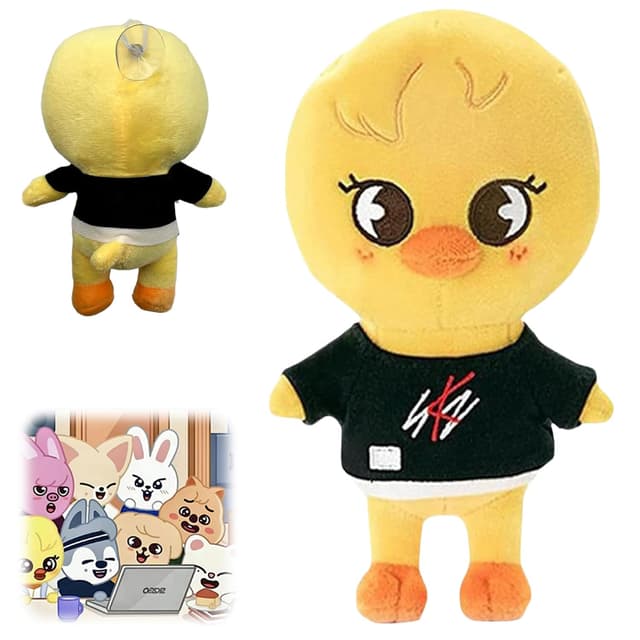 WELLXUNK Stray Kids Plushie, Stray Kids Kuscheltier, für Fans, Weihnachts, Geburtstag (A)