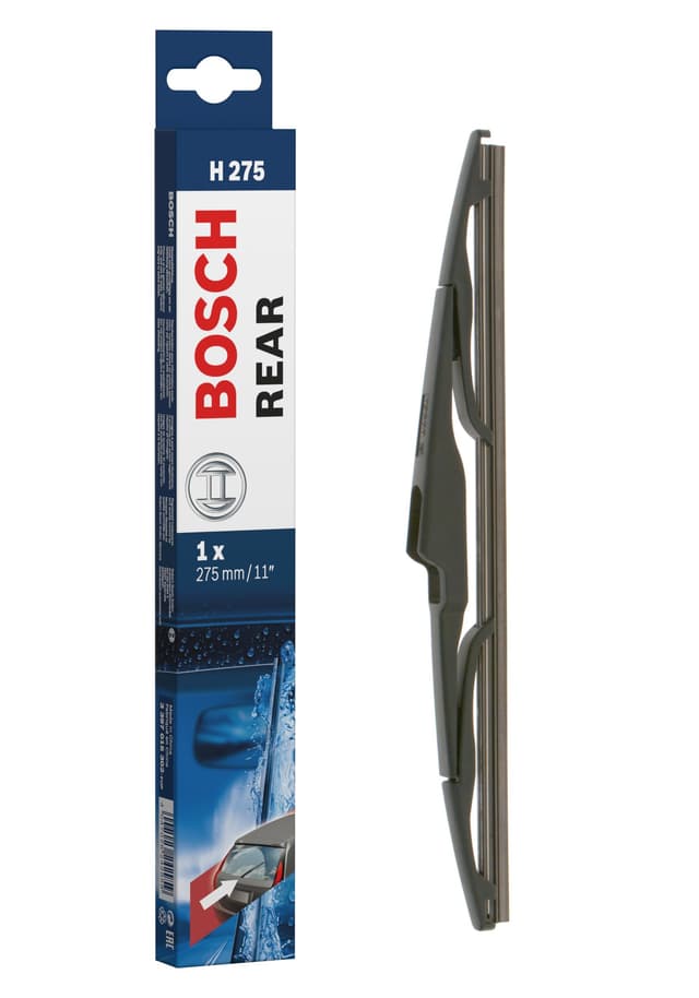 Bosch Scheibenwischer Rear H275, Länge: 275mm − Scheibenwischer für Heckscheibe H275 (11")