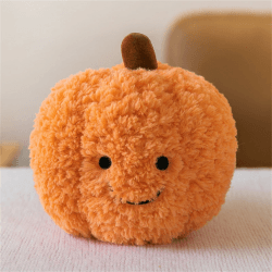 champracer Plüschtier Stofftier Obst Plüschtier Plüschkissen Spielzeug, Kissen Puppe Wurfkissen, Schmusetier Geschenk für Kinder Mädchen Jungen (25 cm,Kürbis) Angebot bei HelloDeals