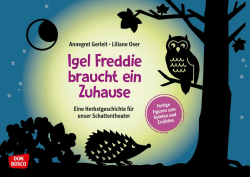 Igel Freddie braucht ein Zuhause: Eine Herbstgeschichte für unser Schattentheater. Fertige Figuren zum Spielen und Erzählen. Tierisches Schattenspiel ... und Figuren für unser Schattentheater) Angebot bei HelloDeals