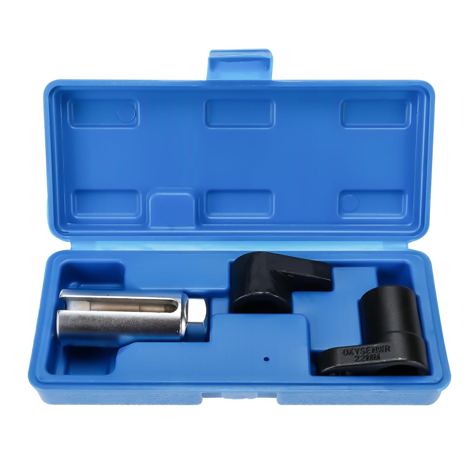 BOOMSTART 3tlg Lambdasonden Schlüssel Set, 22mm Lambdasonden Nuss, 3/8 "1/2" Nox Sonde Lambdasonde Werkzeug Steckschlüssel für Demontage Lambdasonde Auto