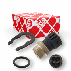 febi bilstein 39142 Kühlmitteltemperatursensor mit Dichtung und Haltefeder, 1 Stück Angebot bei HelloDeals