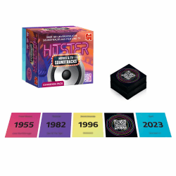 Hitster Film- & Serien-Soundtracks, Deutsche Erweiterung, 154 Musikkarten, Party- & Kartenspiel für Erwachsene und Familien, 2 bis 10 Spieler, ab 16 Jahren, Deutsch (DE) Angebot bei HelloDeals