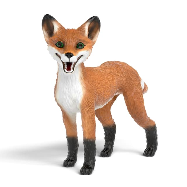 schleich DIE Schule DER MAGISCHEN Tiere | Rabbat der Fuchs 14908 | Spielfigur aus dem Film | detailgetreue Sammelfiguren | tolles Geschenk für Kinder & Sammler | ab 3 Jahre | 10 x 3 x 7 cm