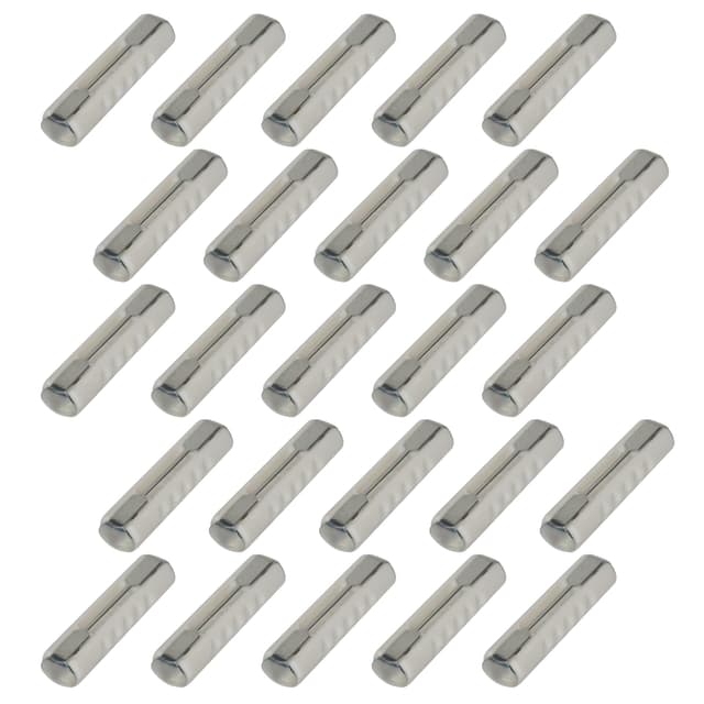 25 Stk. SeKi Torpedosicherungen Abschmelzsicherungen 8A weiß; Aus thermoplastischem Kunststoff 25 x 8A