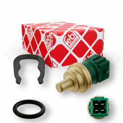 febi bilstein 31539 Kühlmitteltemperatursensor mit Dichtung und Haltefeder, 1 Stück Angebot bei HelloDeals