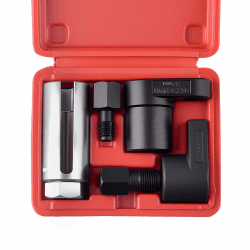 DAYUAN 5 TLG Lambdasonden Schlüssel Nüsse Set Nusssatz Lamdasonde Werkzeug und Gewindereparatur Satz 5 tlg. Rot Angebot bei HelloDeals