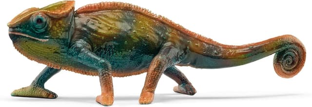 SCHLEICH WILD Life | Chamäleon 14858 | detailgetreue Tierfiguren | Zoo Spielzeug Jungen und Mädchen | Deko für Geburtstag | Spielfigur ab 3 Jahren | 10 x 3 x 5 cm Single