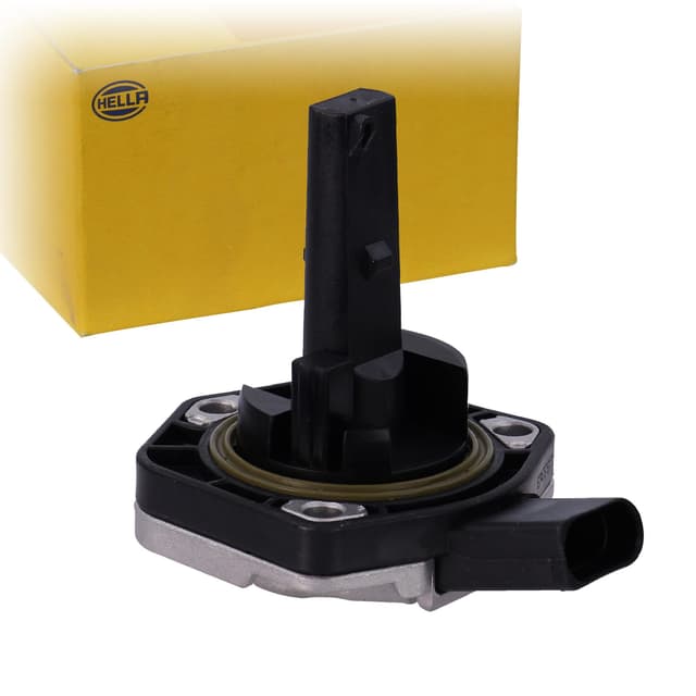 HELLA 6PR 008 079-041 Sensor, Motorölstand - 3-polig - mit Dichtung Single