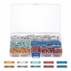 MumdoYAL 200 stück Continental-Sicherungen Torpedo,Torpedo Auto Sicherungen,traktor zubehör,mit Kunststoff-Aufbewahrungsbox - 5A, 8A, 10A, 16A, 25A für Oldtimer Angebot bei HelloDeals