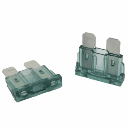 5 Stk. SeKi Standard ATO Flachstecksicherung 1A schwarz; Auto Sicherung 19mm Flachsicherung 32V/DC Boot Wohnwagen Angebot bei HelloDeals