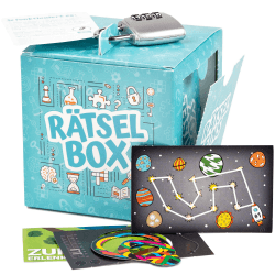 Rätselbox - Geschenkbox: 3 Rätsel lösen zum Öffnen - Ähnlichkeit mit Exit Game - Geschenkverpackung für Geldgeschenk oder kleine Geschenke Angebot bei HelloDeals