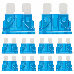 ALLECIN 50 Stück 15A Standard KFZ Sicherungen 15Ampere Autosicherungen Standard 15Amp Flachsicherungen Stecksicherungen Auto Sicherung für Wohnmobil LKW PKW Angebot bei HelloDeals