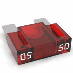 AUPROTEC Maxi Flachstecksicherung 20A - 80A Stecksicherung Schmelzsicherung Auswahl: 50A Ampere rot, 1 Stück 1 pièce 50A Ampere rot Angebot bei HelloDeals