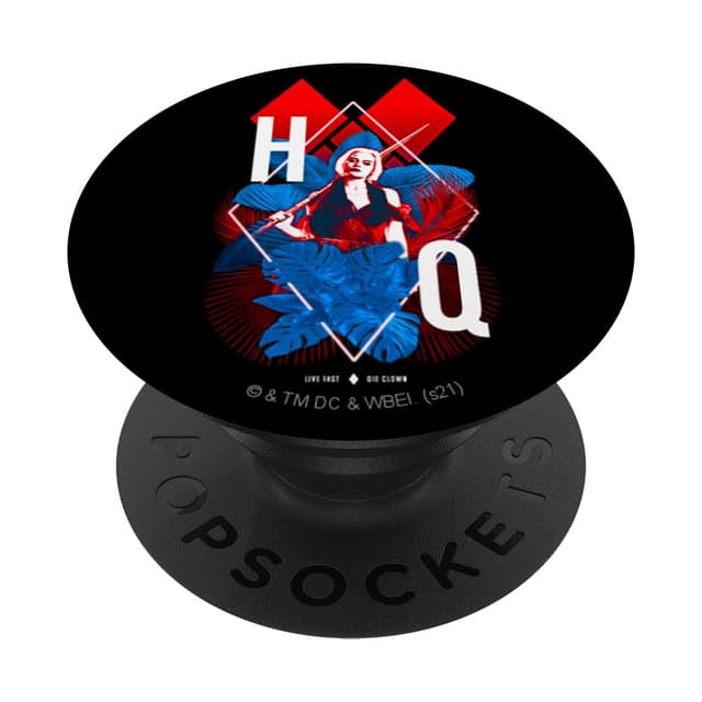 The Suicide Squad Harley Quinn Diamonds PopSockets mit austauschbarem PopGrip Standard