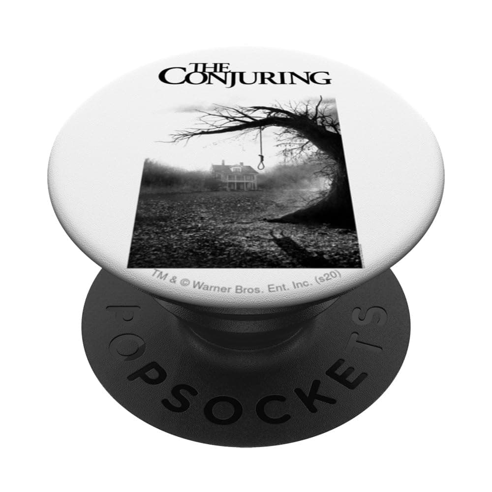 The Conjuring Poster Black & White PopSockets mit austauschbarem PopGrip