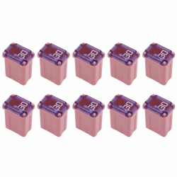 VGOL 10 Stücke 30A Micro Patrone Sicherungen Auto Mini Sicherung für LKW SUV Off-Road Fahrzeug 10x15x6mm Angebot bei HelloDeals