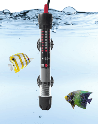 NETONDA Aquarium Heizung 60l 50W Aquarium Heizstab einstellbar Aquariumheizer mit Thermostat Regelheizer für Fischtanks und Aquarium 30L-60L (20-34°C, 50W) Angebot bei HelloDeals