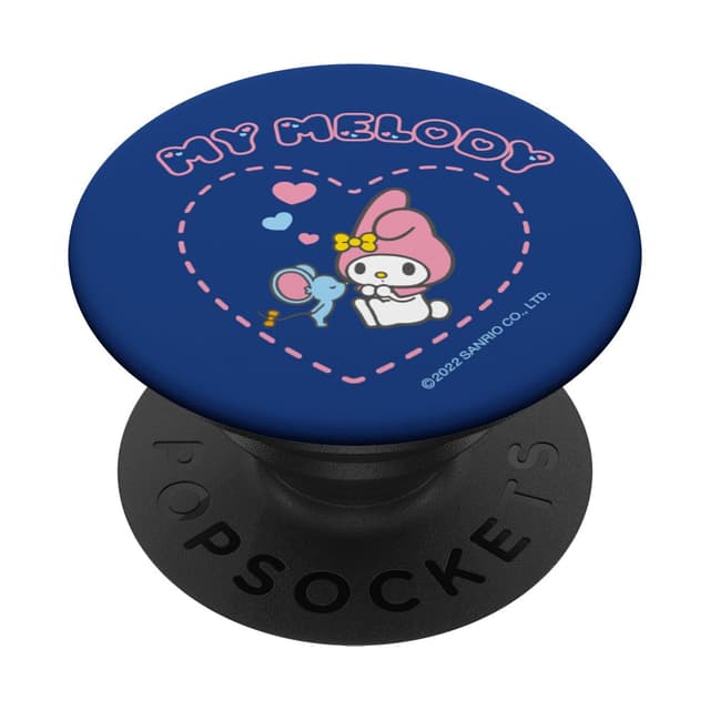 My Melody und Flat PopSockets mit austauschbarem PopGrip Standard