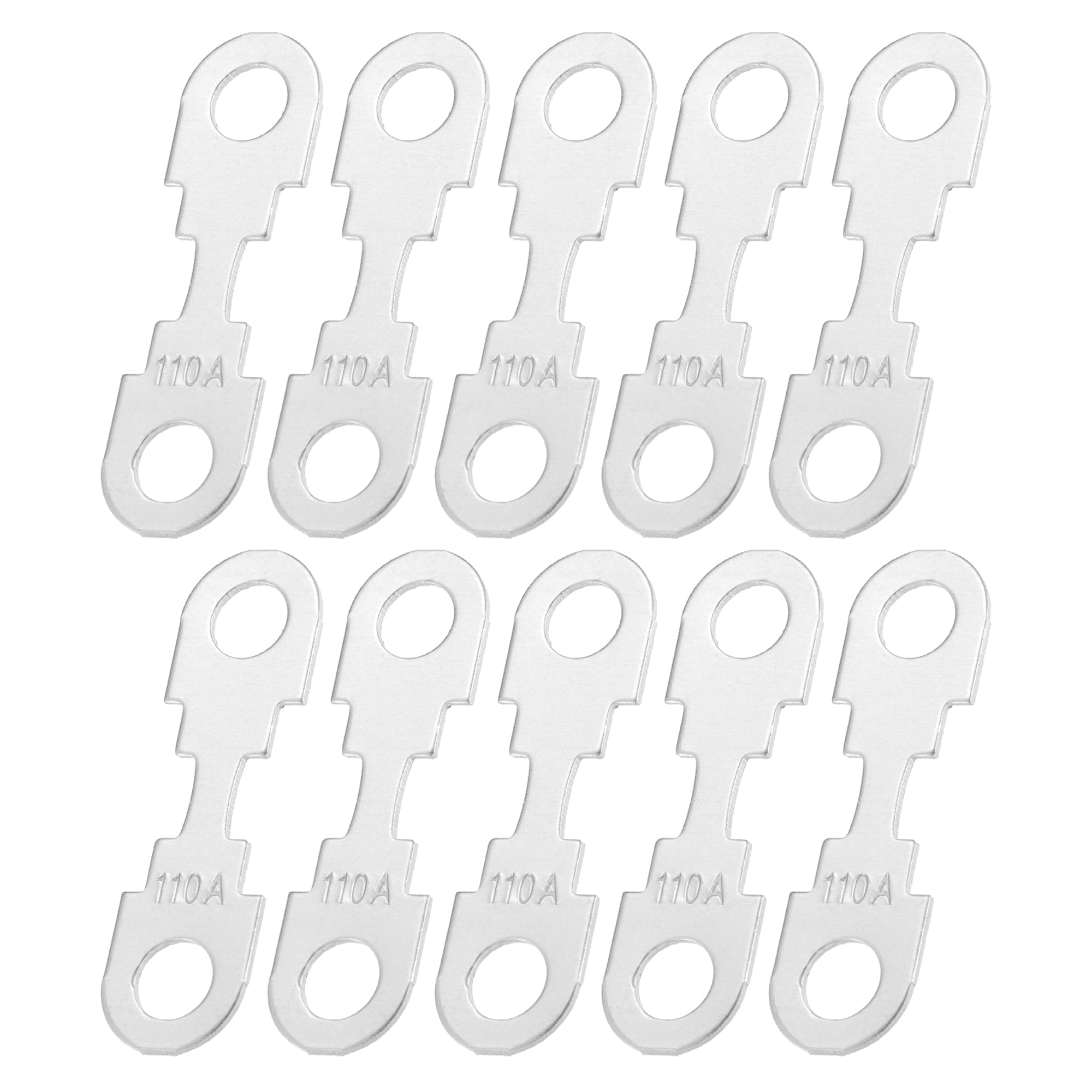 A ABSOPRO 10pcs 110A 12V Hochstrom-Sicherungen für Auto-Audio-Sicherungshalter