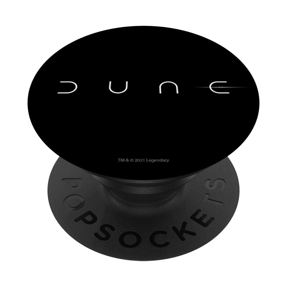Dune (2021) – Logo weiß PopSockets mit austauschbarem PopGrip Standard